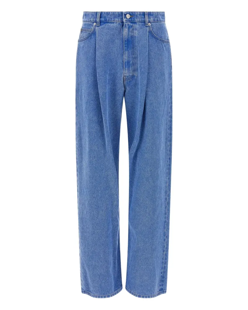 Marni Jeans mit Bundfalten - Blau Blau