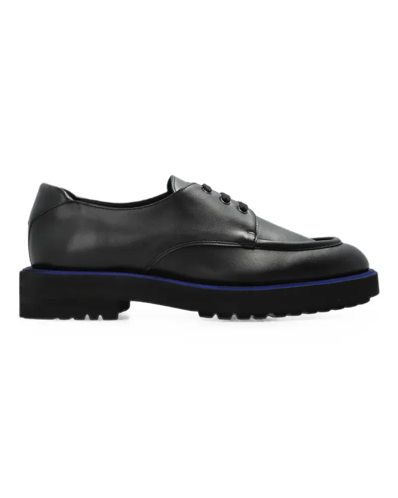 Lanvin Derby shoes in soft leather - Schwarz Schwarz