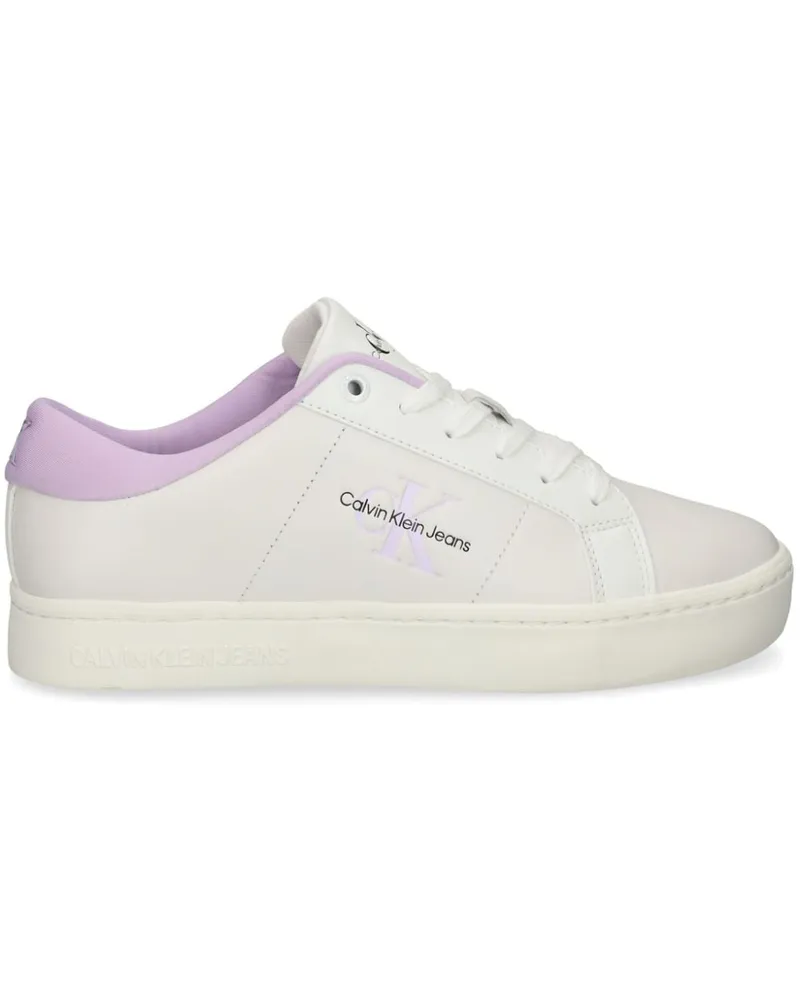 Calvin Klein Sneakers mit Logo-Prägung - Weiß Weiß