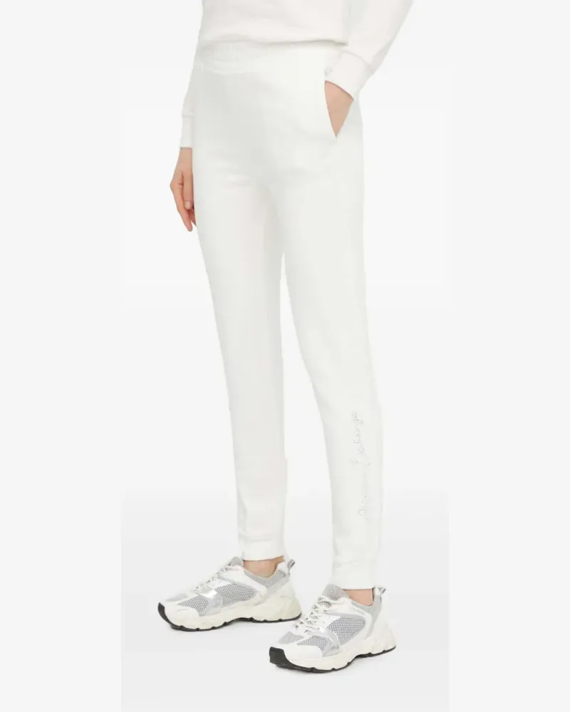Armani Exchange Jogginghose mit Logo - Weiß Weiß