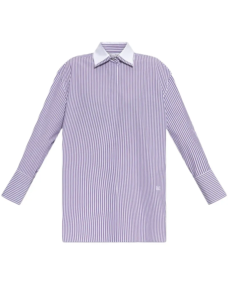Max Mara Tubinga Hemd - Violett Violett