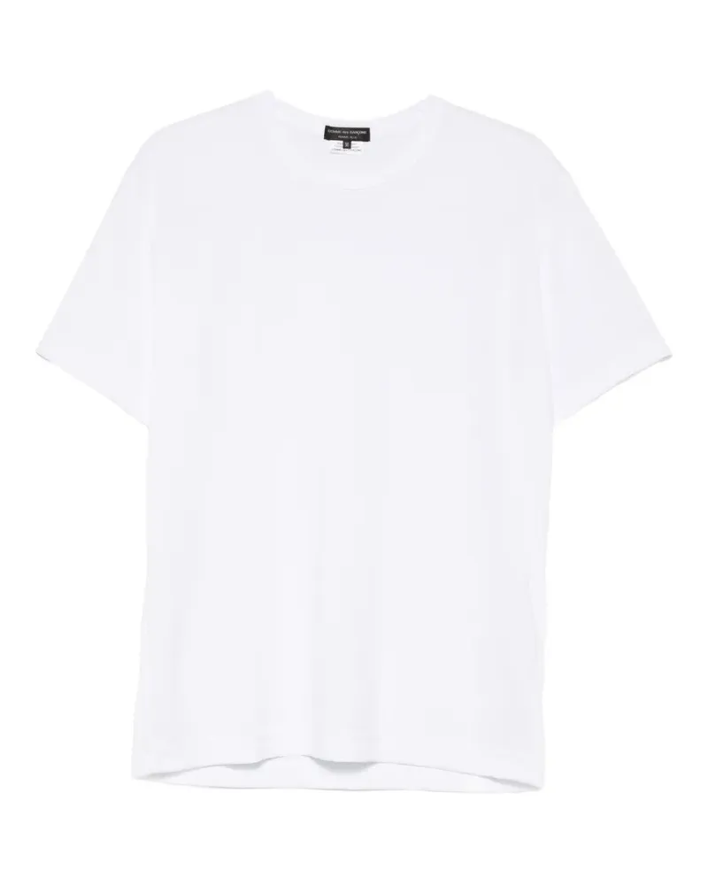 Comme des Garçons T-Shirt mit rundem Ausschnitt - Schwarz Schwarz