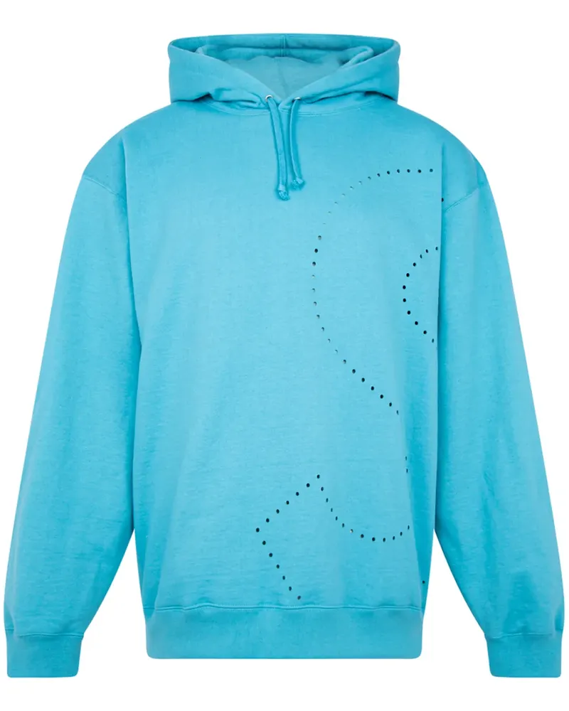 Supreme Being Hoodie mit Logo - Blau Blau