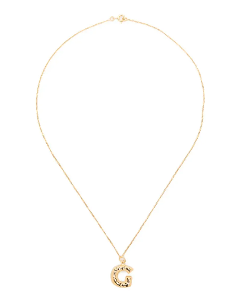Completedworks G-pendant necklace - Gold Gold