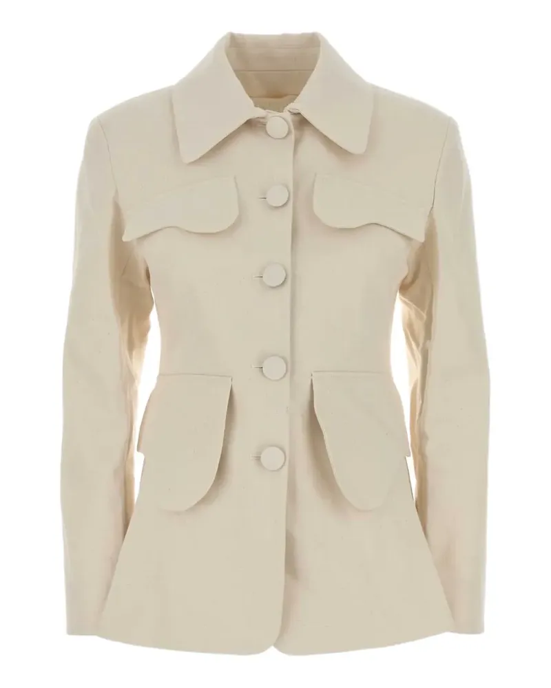 DESTREE Tamara stretch-denim jacket - Nude Nude