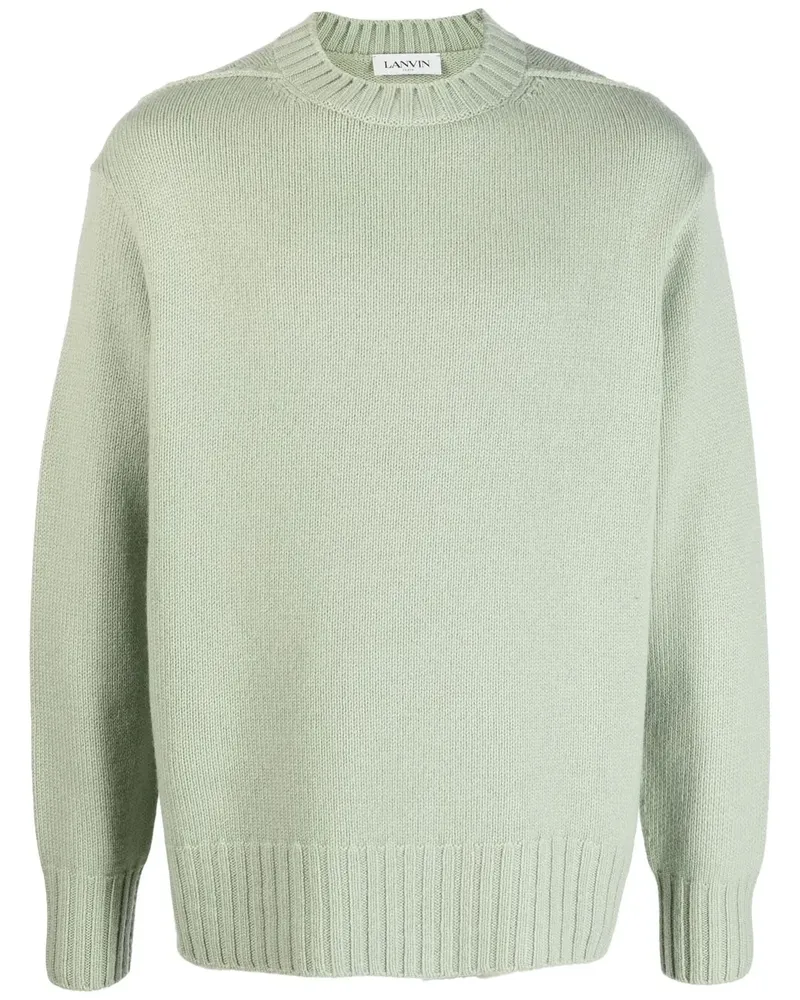 Lanvin Kaschmirpullover mit rundem Ausschnitt - Grün Grün