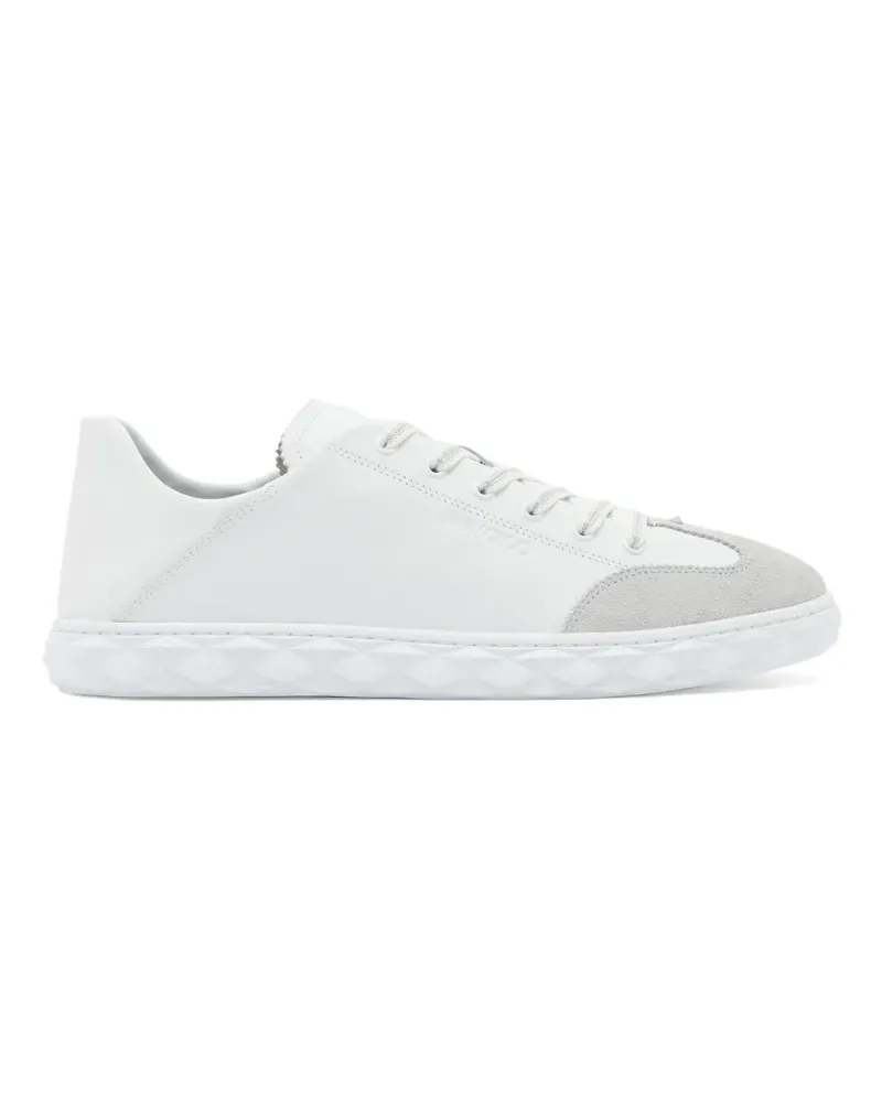 Jimmy Choo Diamond Flex lace-up sneakers - Weiß Weiß