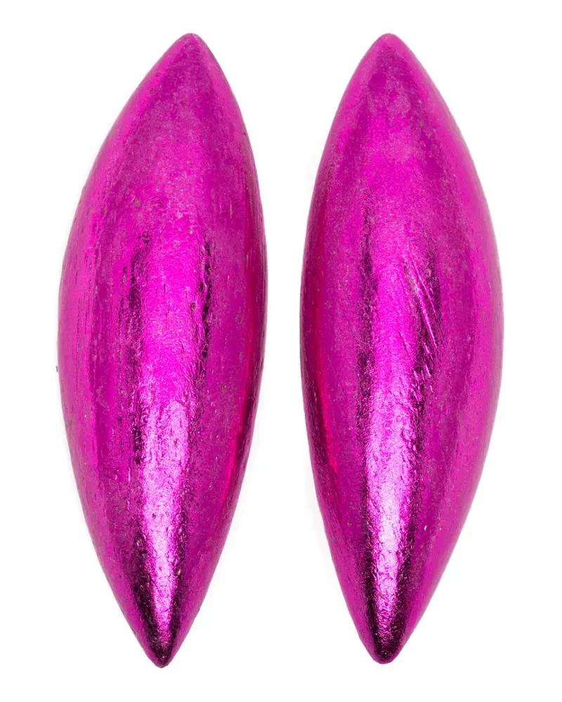 Monies Spitze Nimara Ohrclips - Silber Silber