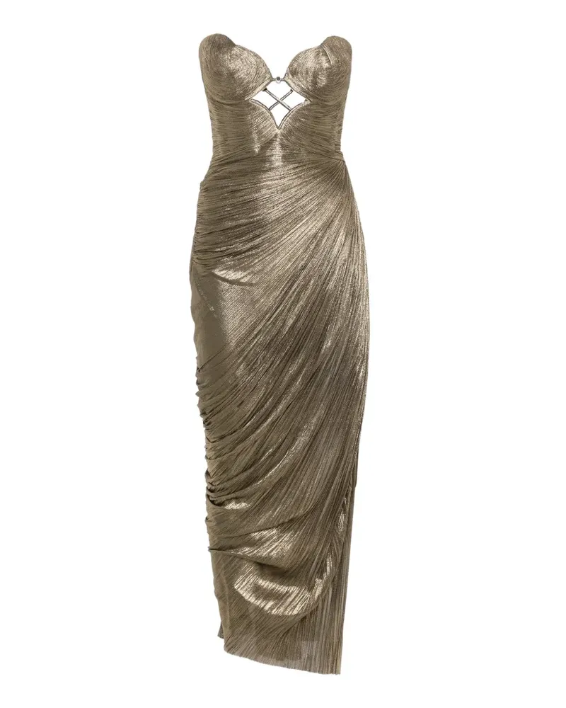 Maria Lucia Hohan Amisha maxi dress - Gold Gold