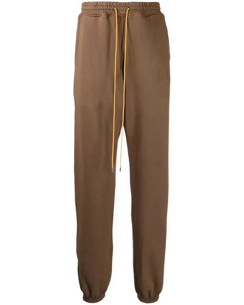 RHUDE Jogginghose mit Kordelzug - Braun Braun