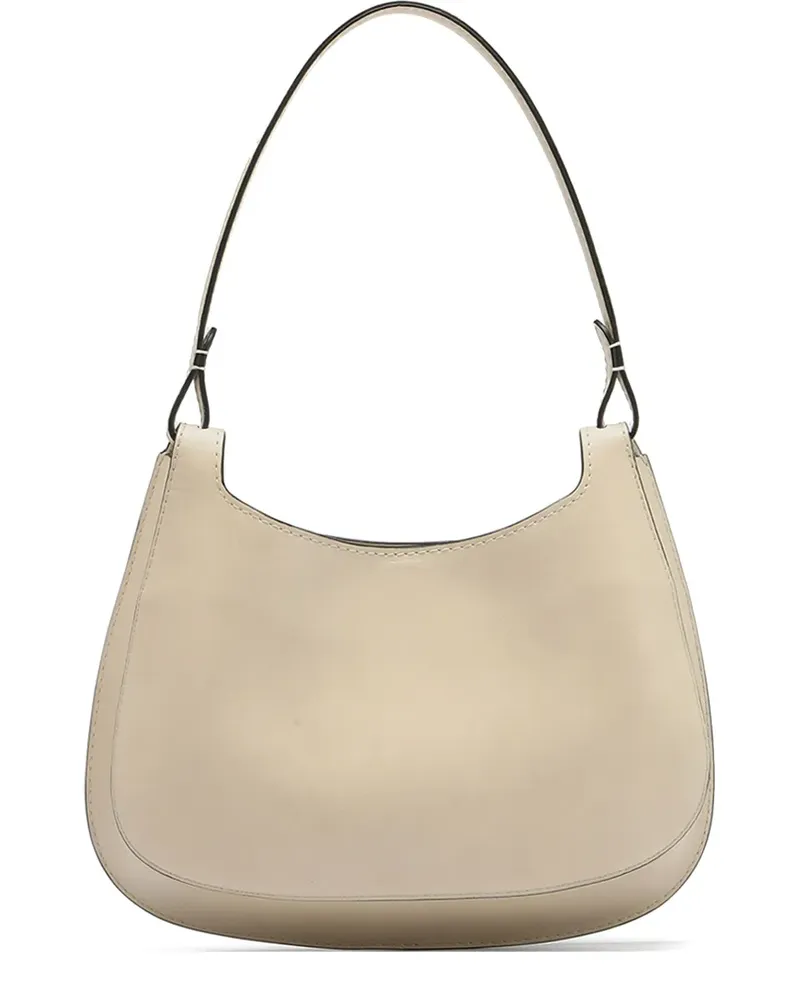 Officine Creative Italia Schultertasche aus Leder - Nude Nude