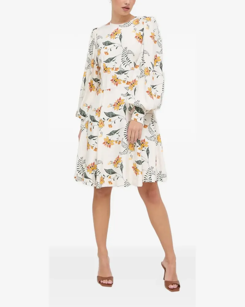IVY & OAK Kleid mit Blumen-Print - Nude Nude