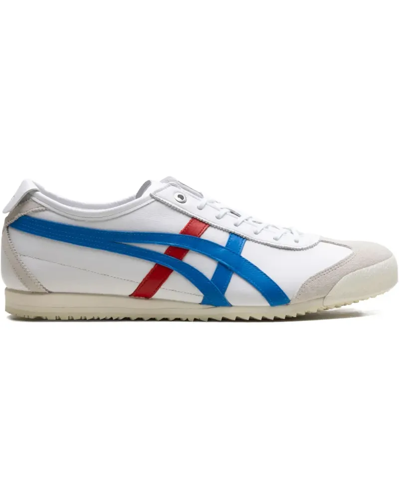 Onitsuka Tiger Mexico 66 "White/Directoire Blue/Red" Sneakers - Weiß Weiß