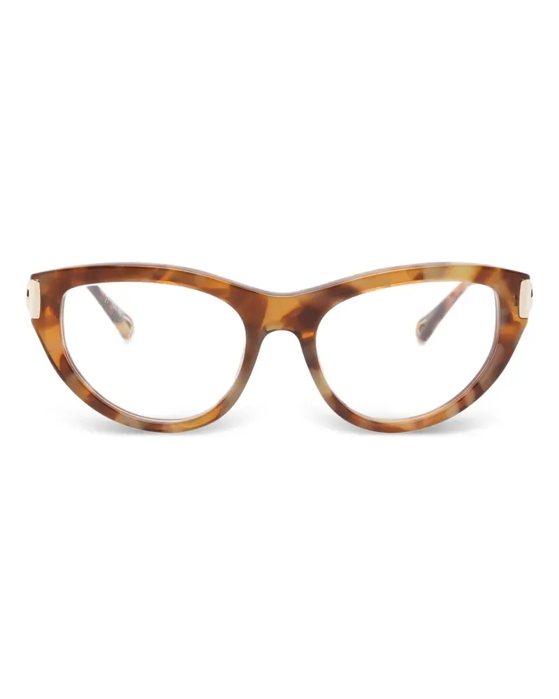 Chloé Klassische Cat-Eye-Brille - Braun Braun
