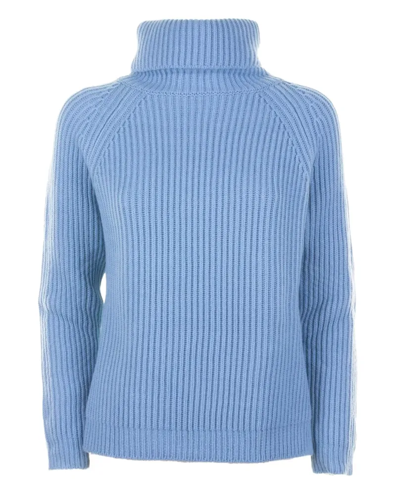 cinque ribbed roll-neck sweater - Blau Blau