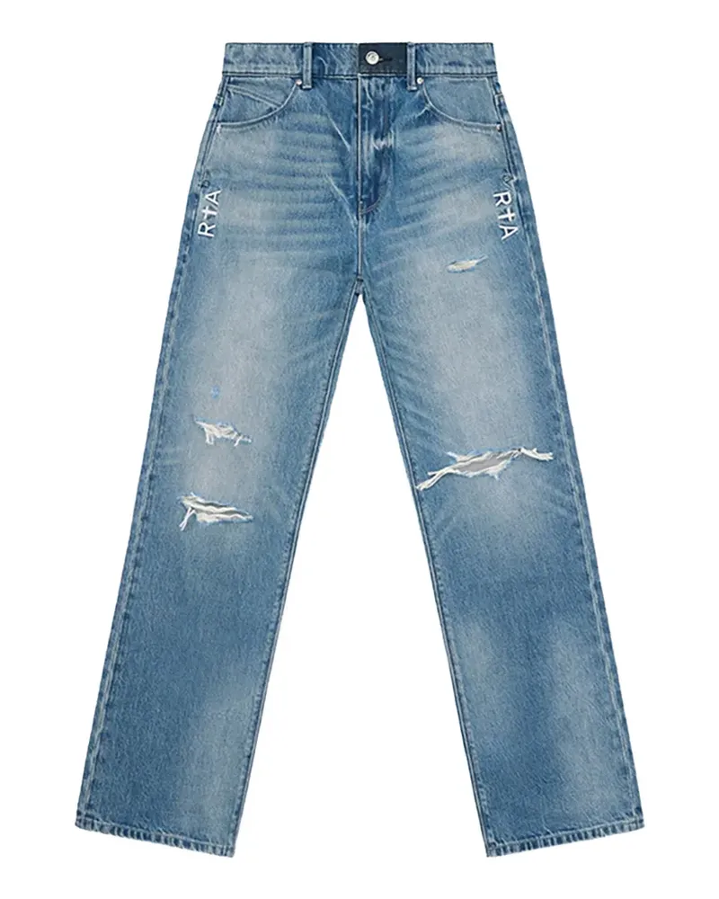 RTA Jonas distressed jeans - Blau Blau