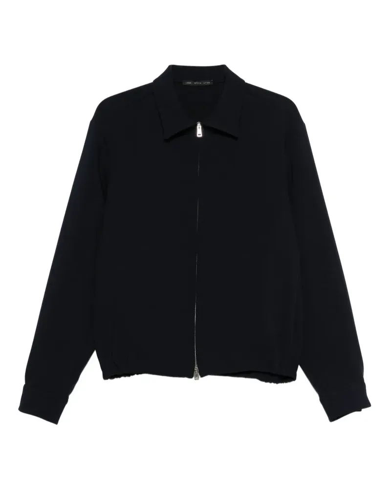 Low Brand Jacke mit spitzem Kragen - Blau Blau