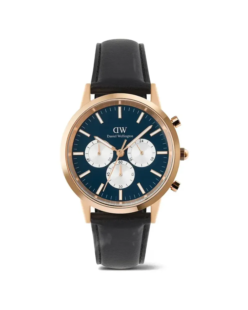 Daniel Wellington Sheffield Arctic 40mm - Blau Blau
