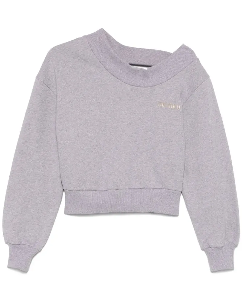 ATTICO Sweatshirt mit meliertem Effekt - Grau Grau