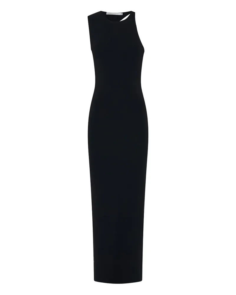 Christopher Esber Maxikleid mit Kunstharz-Verzierung - Schwarz Schwarz