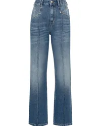 Isabel Marant Nadege Straight-Leg-Jeans Blau