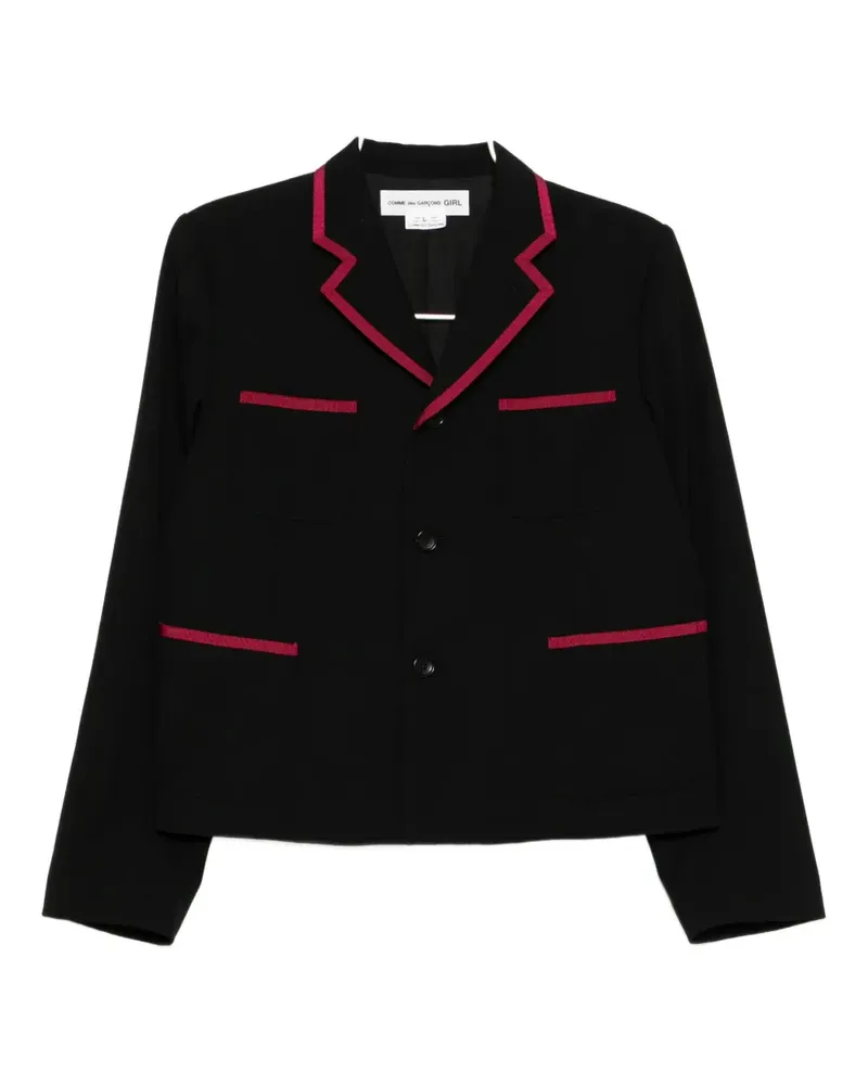 Comme des Garçons wool blazer - Schwarz Schwarz