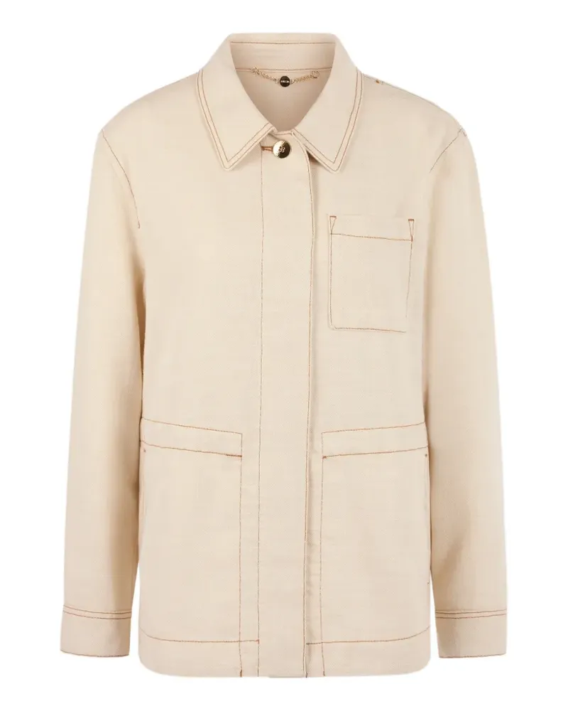 Marc Cain pocket jacket - Nude Nude