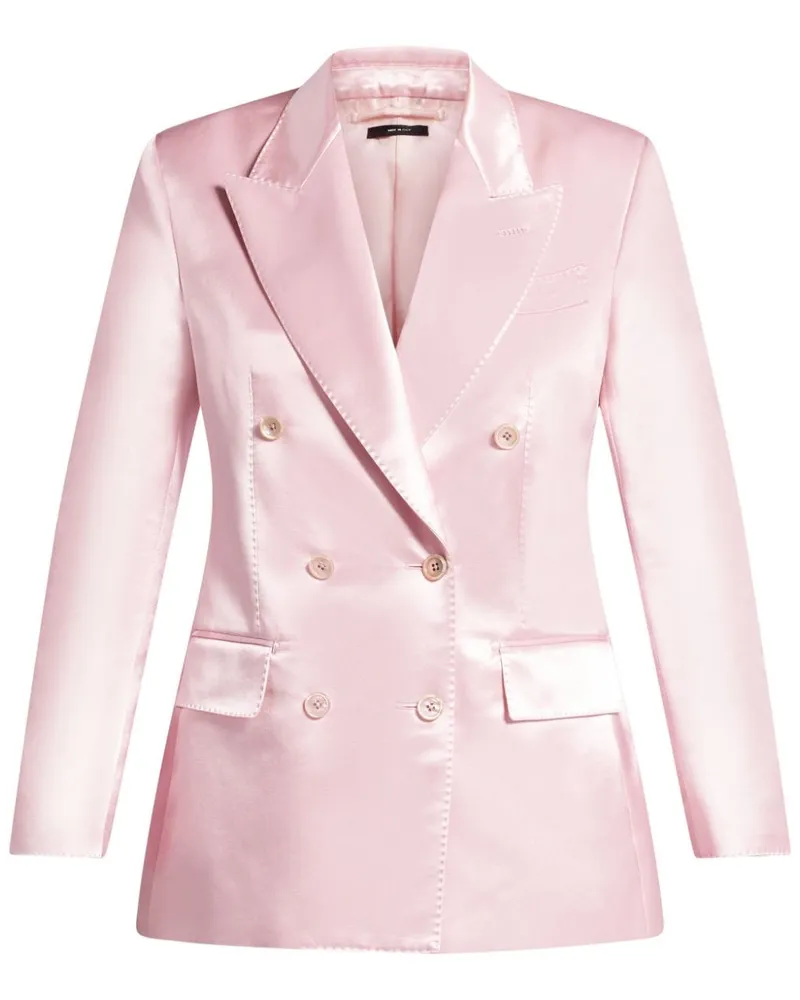Tom Ford Doppelreihige Jacke - Rosa Rosa