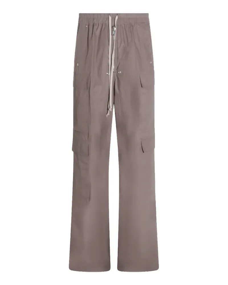 Rick Owens cargo-pocket drawstring-waistband trousers - Nude Nude