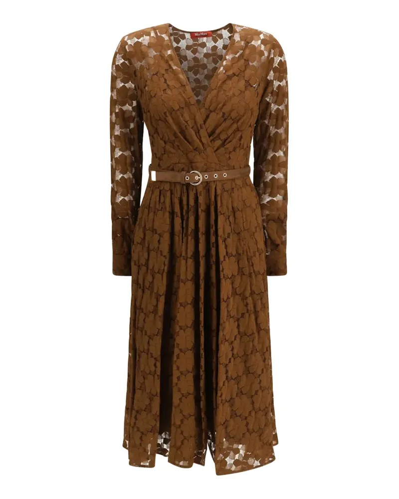 Max Mara tulle midi dress - Braun Braun