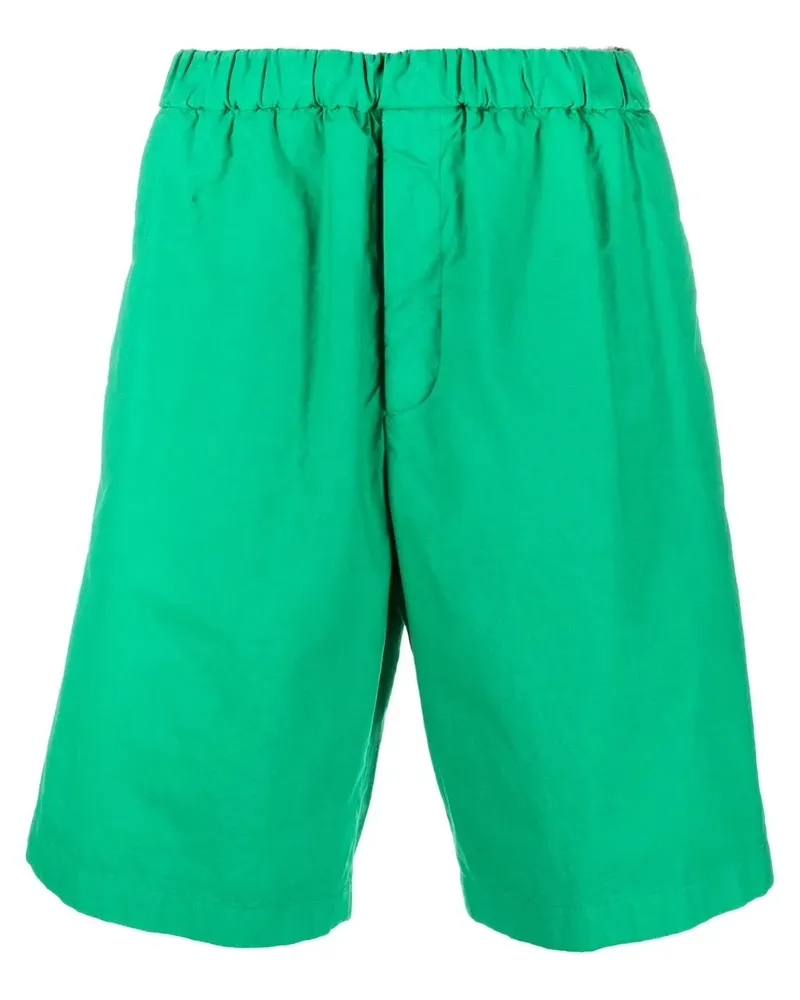 Jil Sander Knielange Shorts - Grün Grün