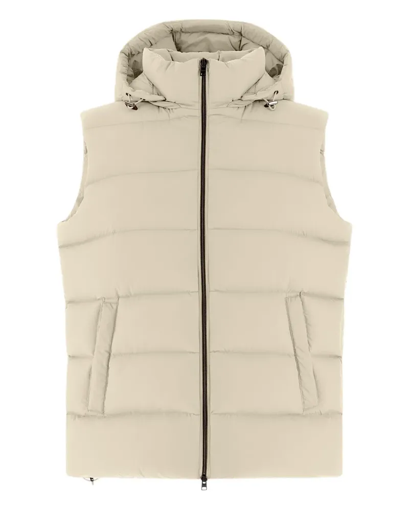 Herno Gesteppte Kapuzenweste - Nude Nude