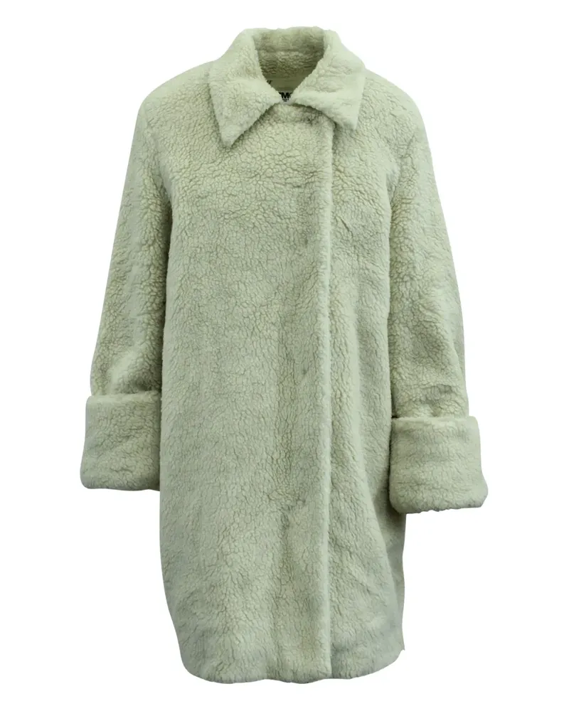 Maison Margiela faux-fur coat - Nude Nude