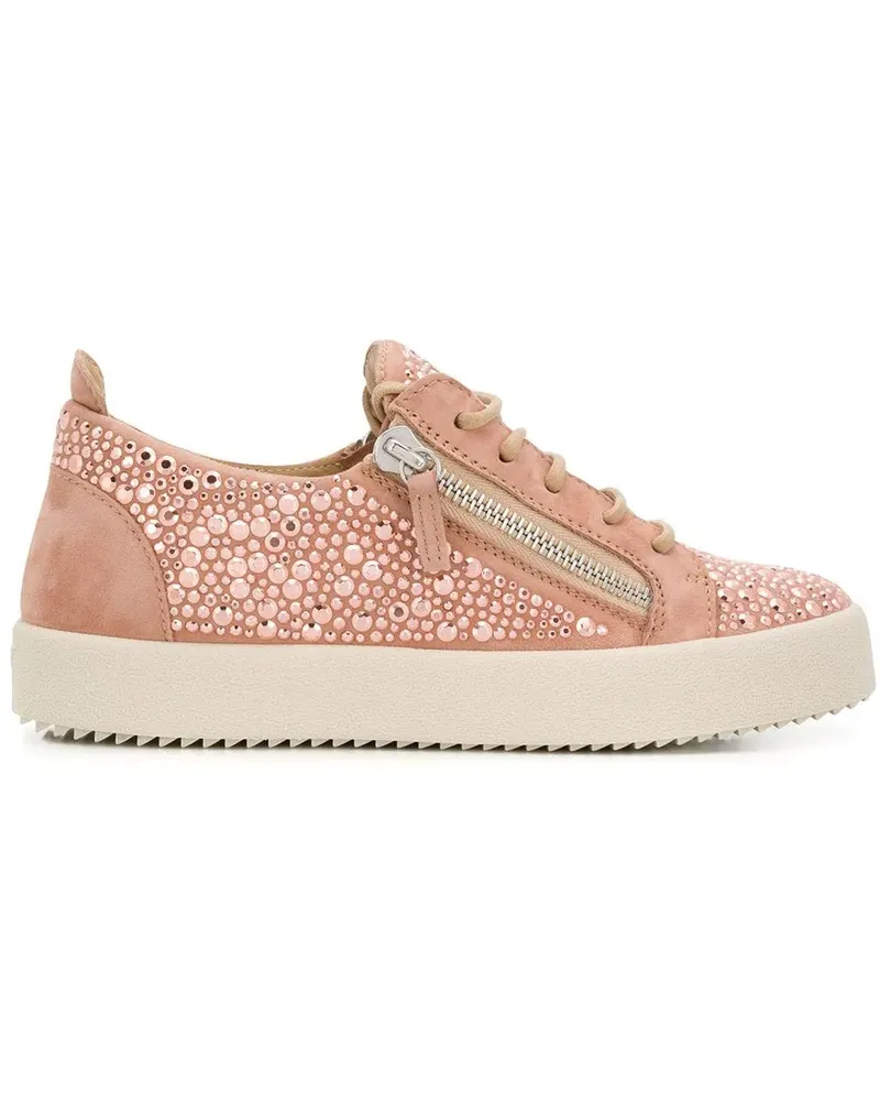 Giuseppe Zanotti Gail Crystal' Sneakers - Rosa Rosa