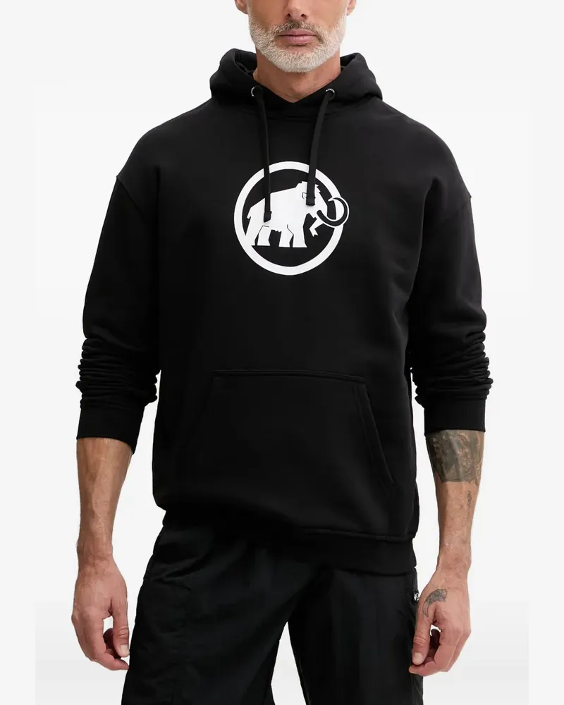 Mammut Base ML Hoodie mit Tasche - Schwarz Schwarz