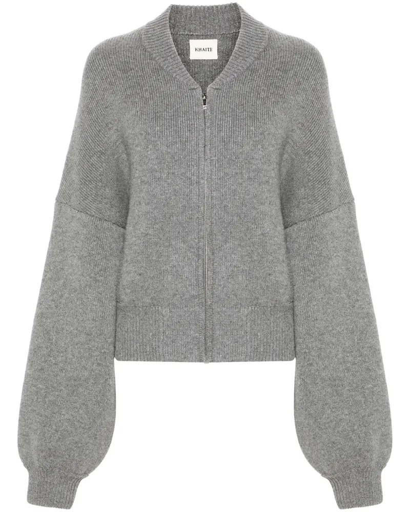 KHAITE Rhea Cardigan - Grau Grau