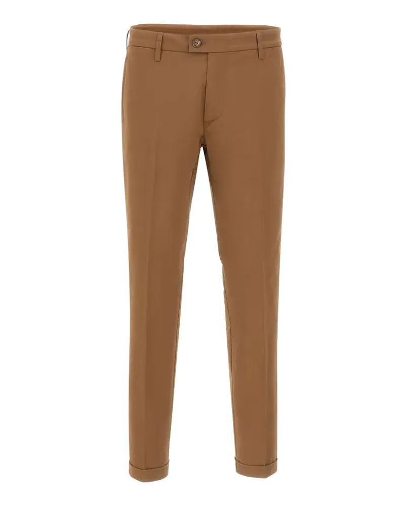 Re-HasH Mucha10 slim-fit chinos - Braun Braun