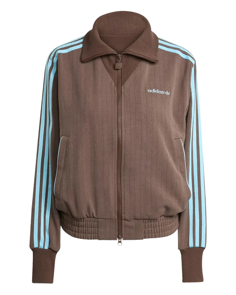 adidas zip-up sweatshirt - Braun Braun