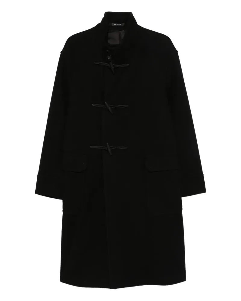 Tagliatore Mantel mit Knebelverschluss - Schwarz Schwarz