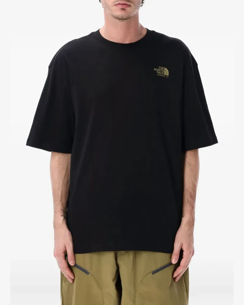 The North Face graphic-print T-shirt - Schwarz Schwarz