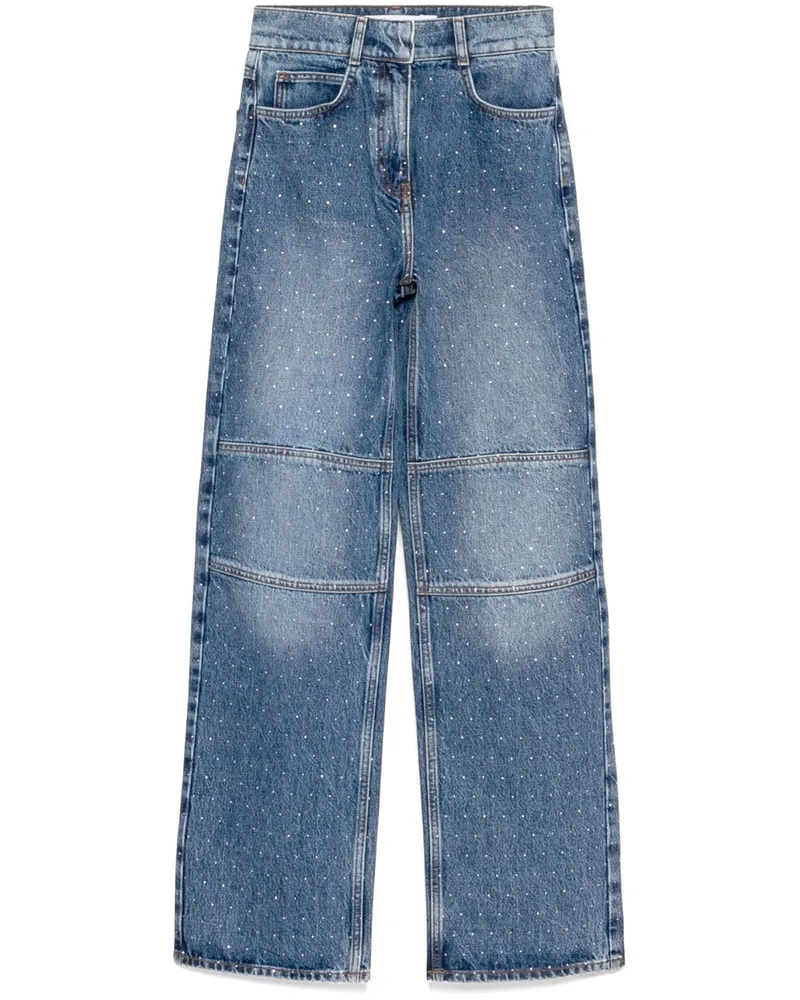 IRO Laurie Jeans mit Strass - Blau Blau