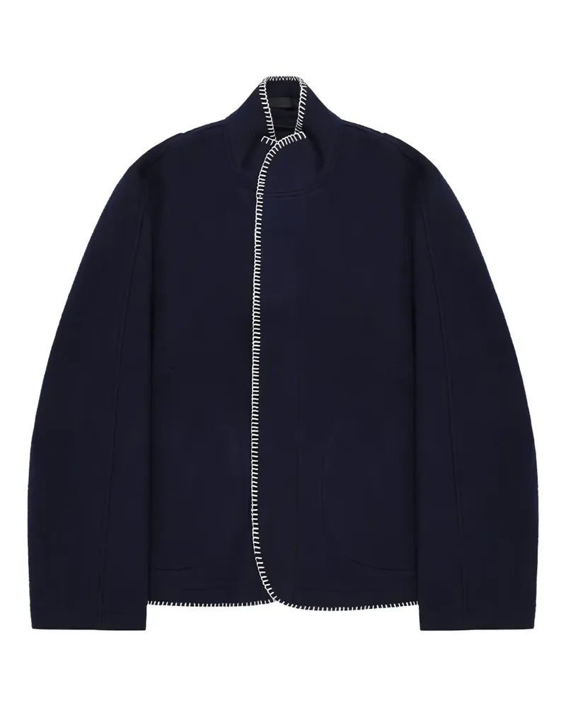 3MAN high-neck jacket - Blau Blau