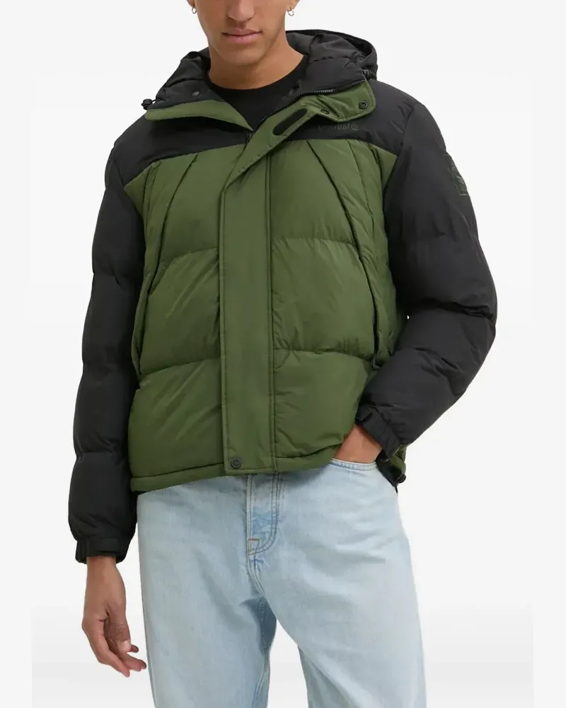 Timberland hooded water-repellent padded jacket - Grün Grün
