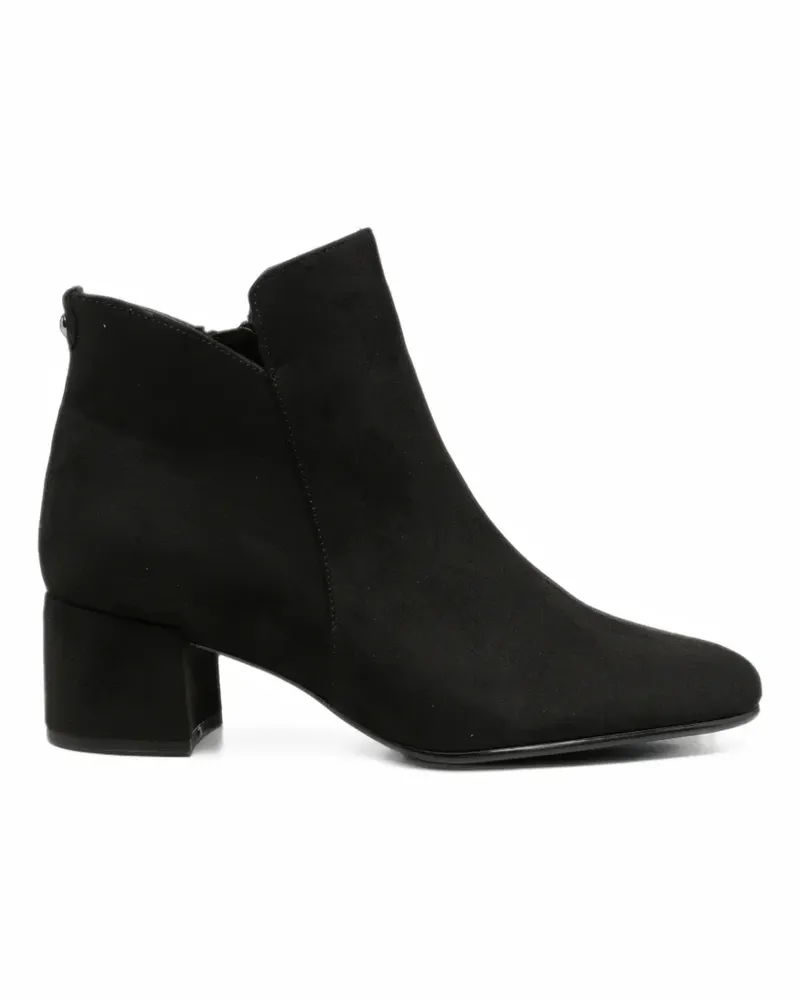 Tamaris Stiefeletten mit Blockabsatz - Schwarz Schwarz