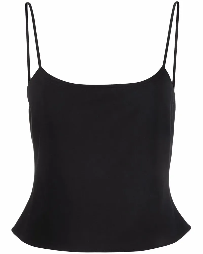 Jacquemus Top mit Spaghettiträgern - Schwarz Schwarz