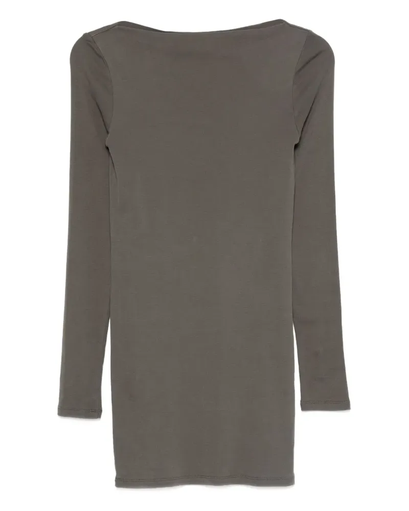 St. Agni Minikleid mit langen Ärmeln - Grün Grün