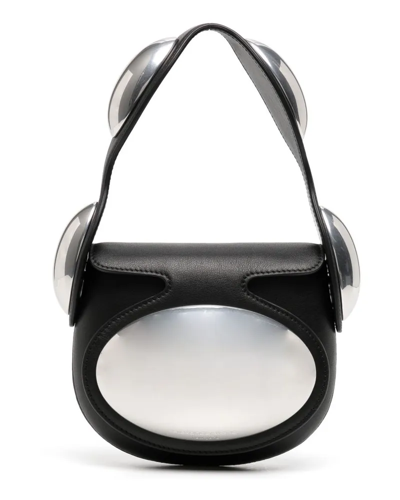 Alexander Wang Mini Dome Schultertasche Schwarz