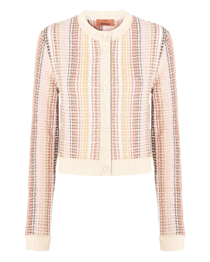 Missoni Klassischer Cropped-Cardigan - Nude Nude