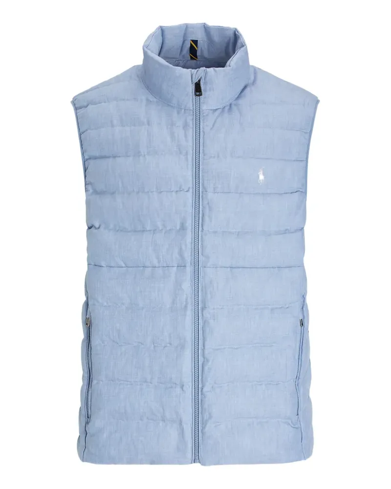 Ralph Lauren The Colden Leinenweste - Blau Blau