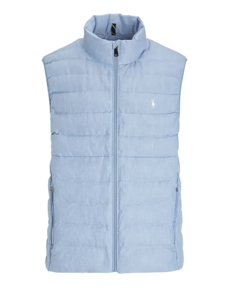 Ralph Lauren The Colden linen gilet - Blau Blau